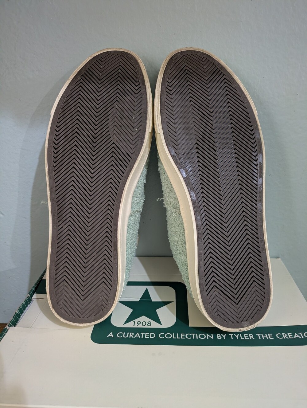 Converse x Golf Le Fleur Mint Green Women's Sneakers - Picture 9 of 9
